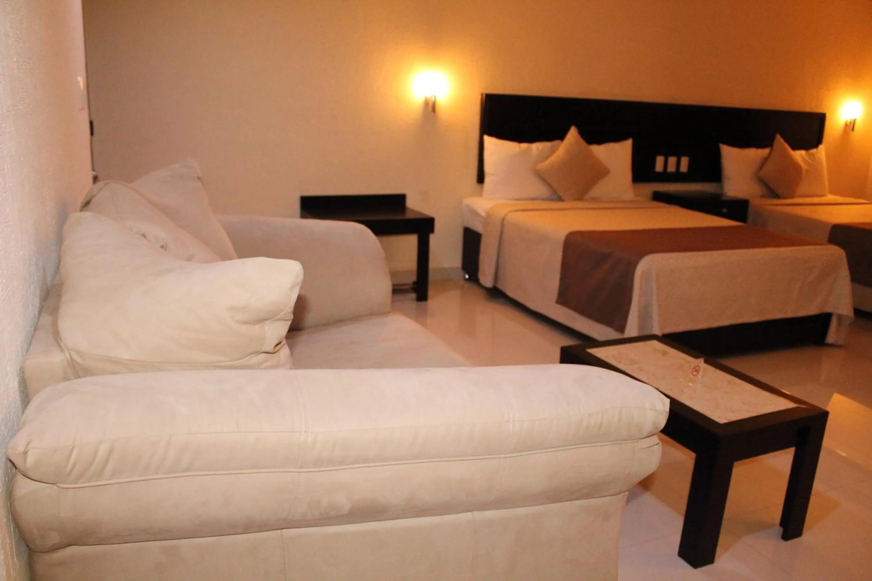 Bed in Quinta Chiapas