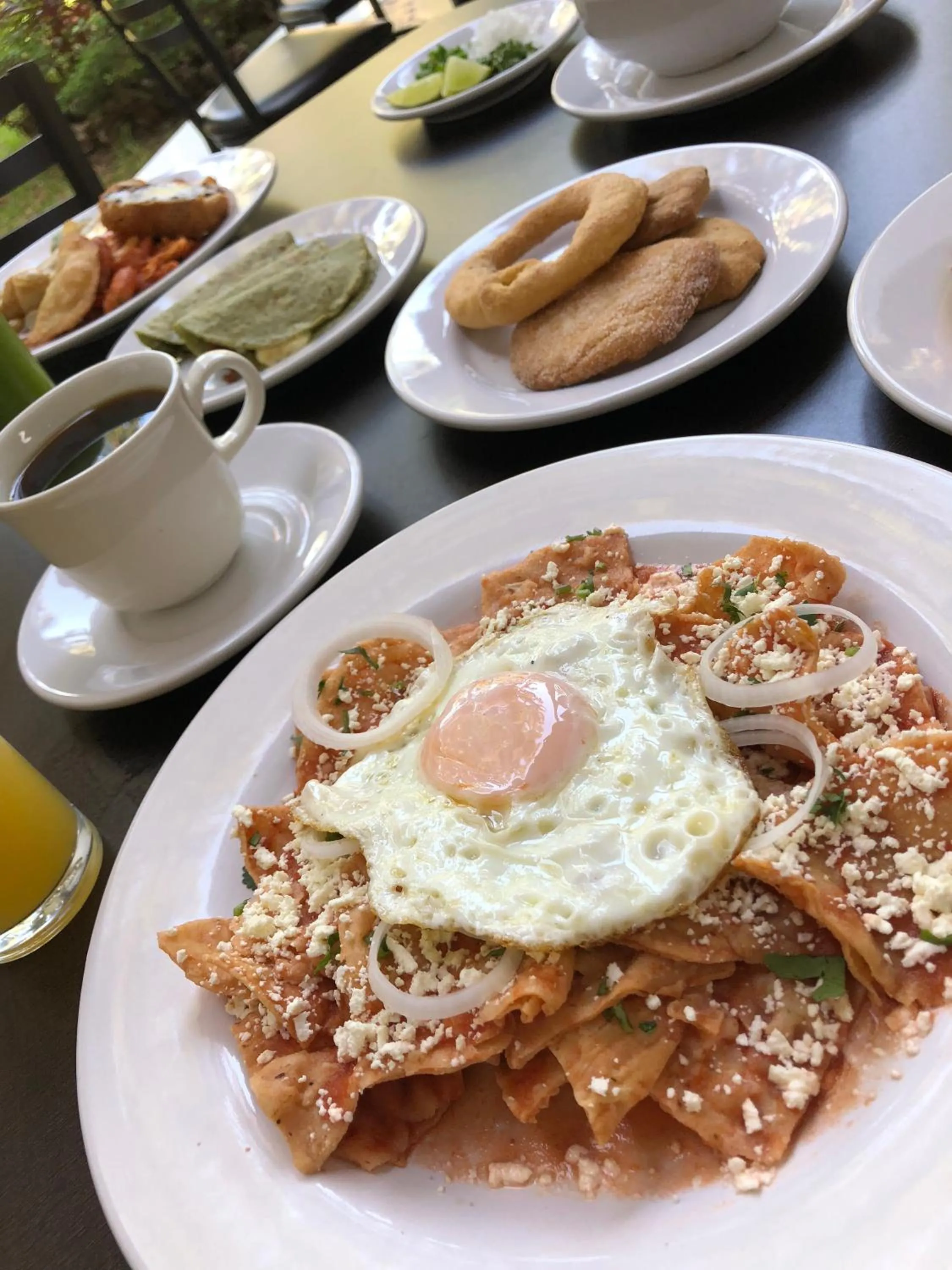 Breakfast in Quinta Chiapas