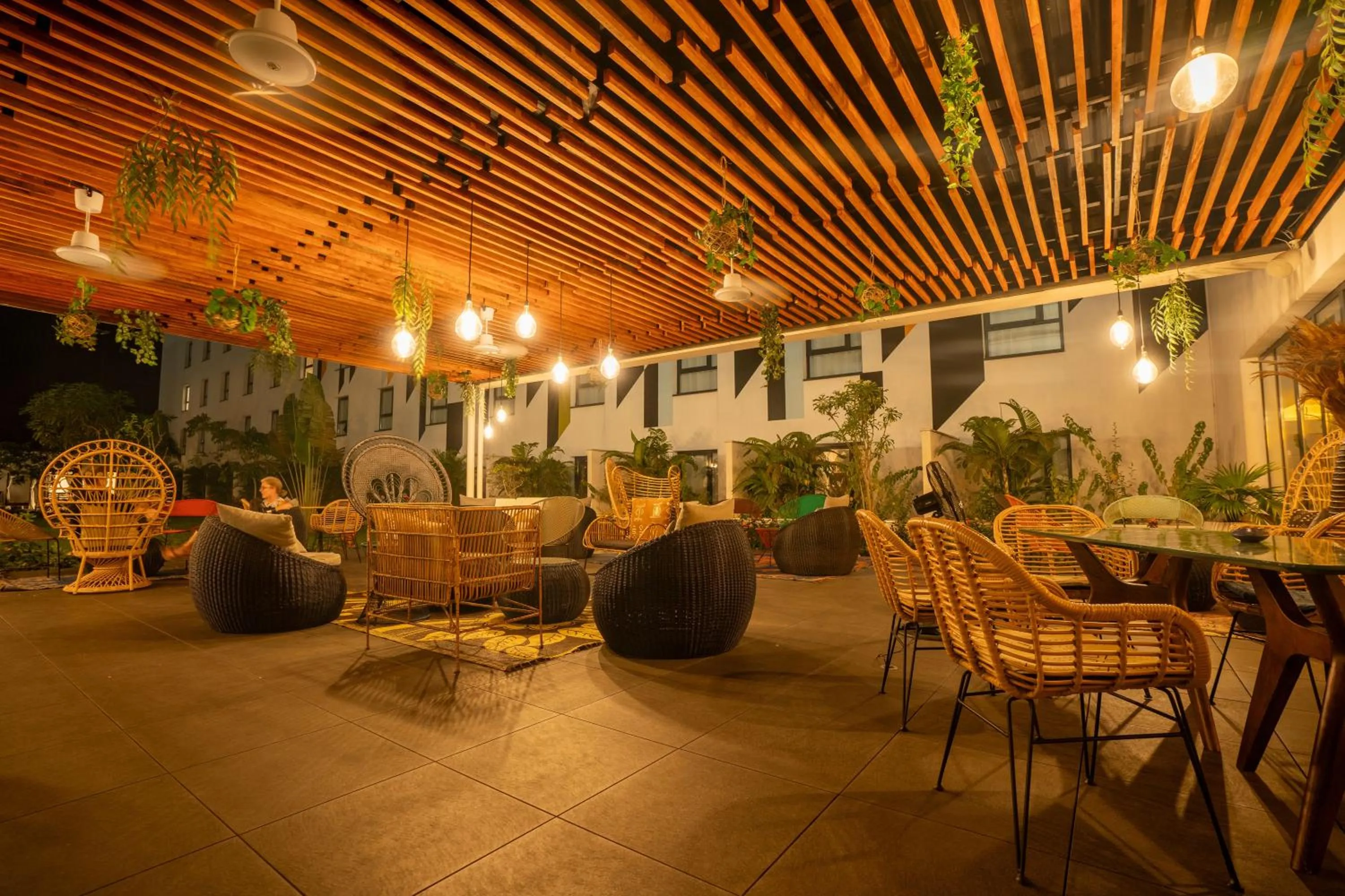 Patio in ONOMO Hotel Abidjan