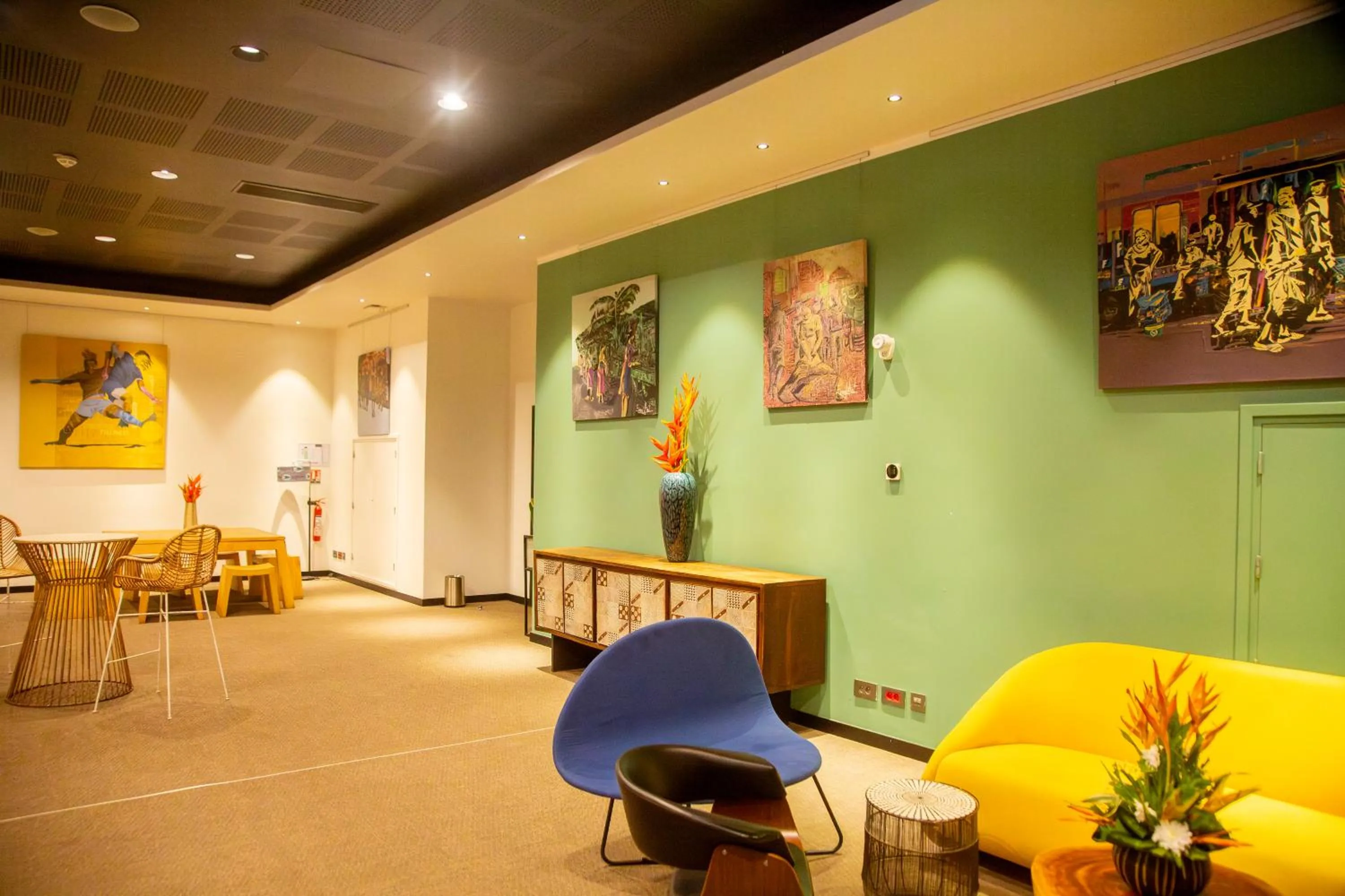 Decorative detail in ONOMO Hotel Abidjan