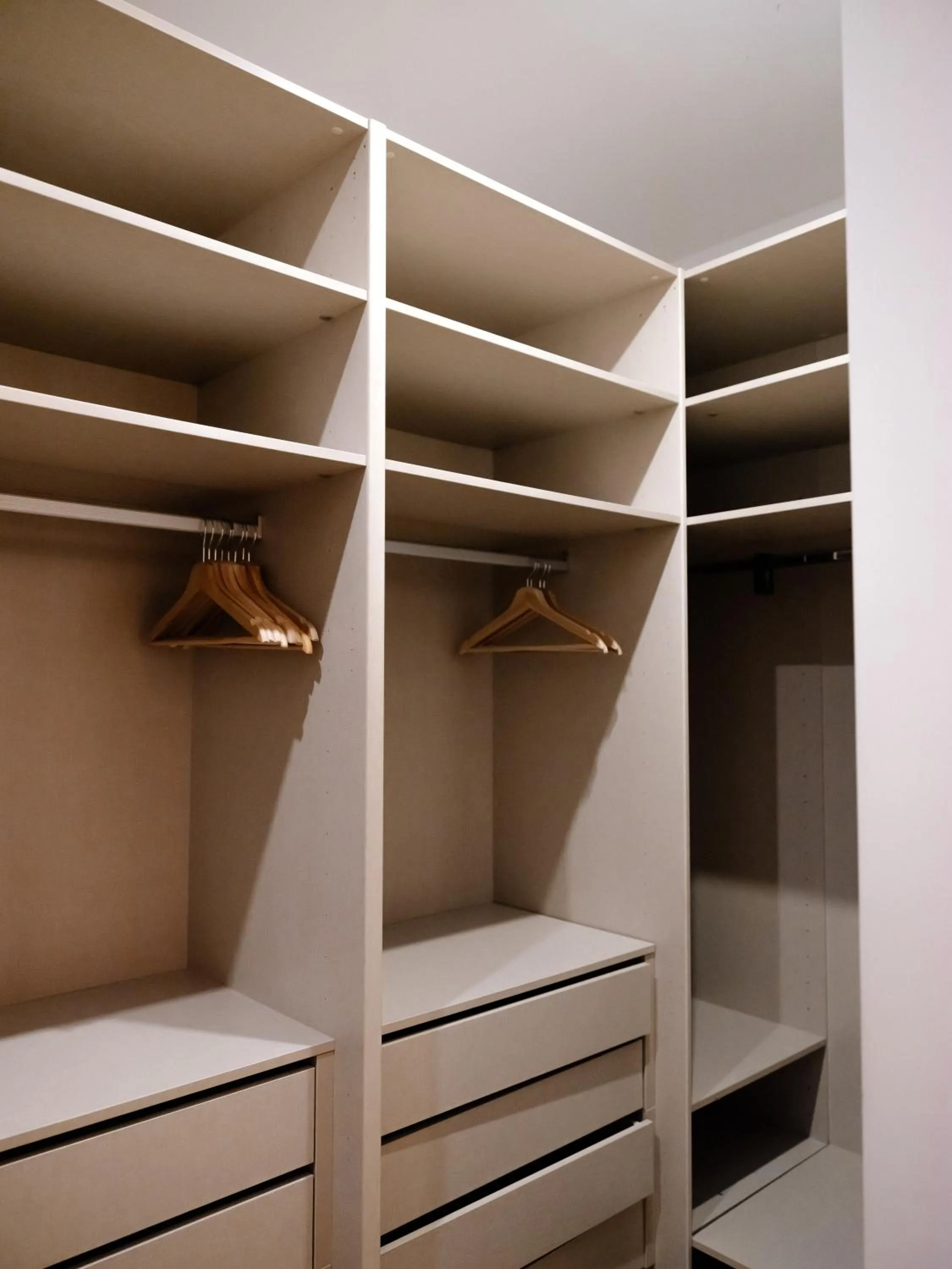 wardrobe, Bed in Slow Suites Luchana