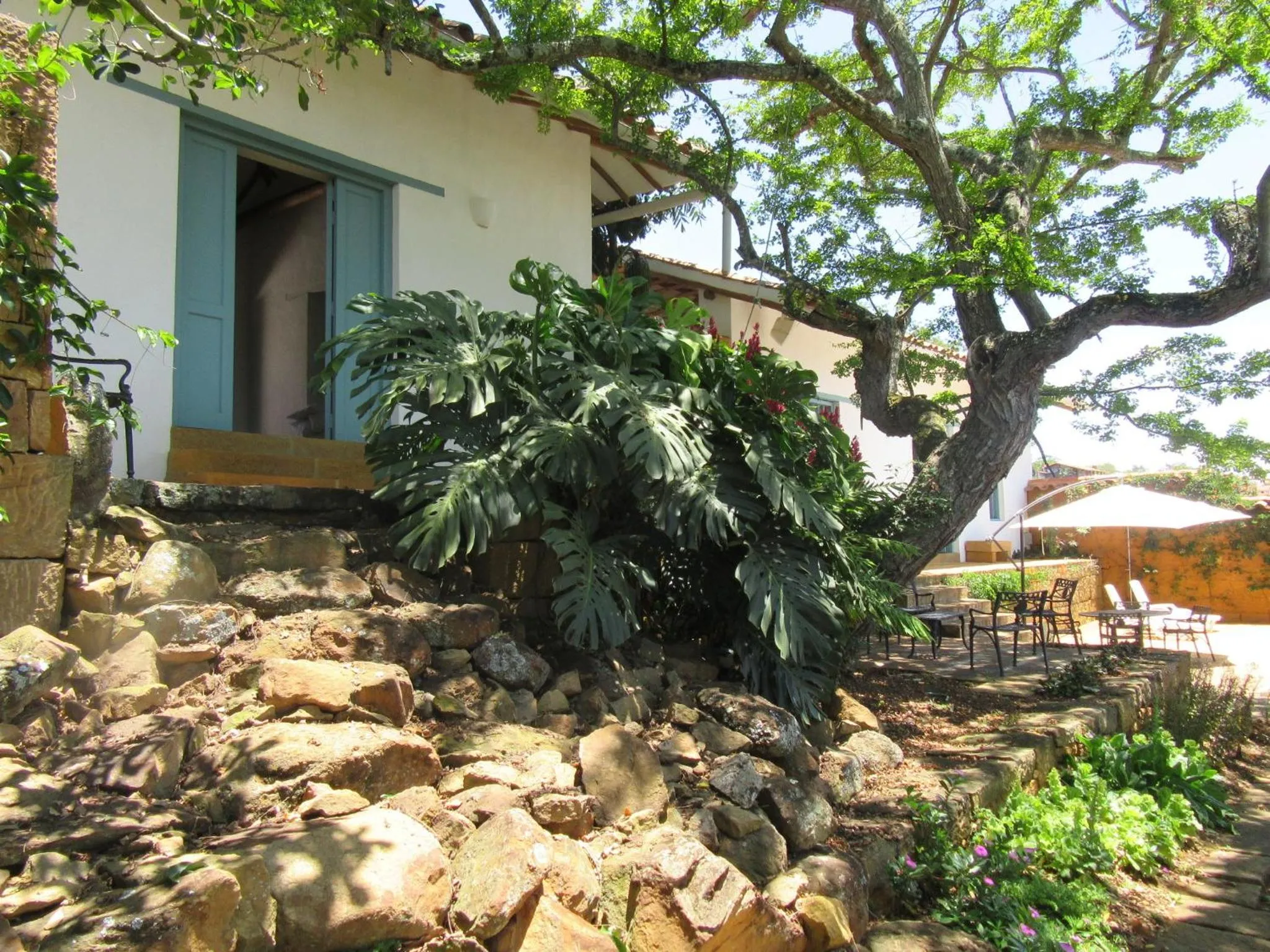 Garden in Casa Barichara Boutique