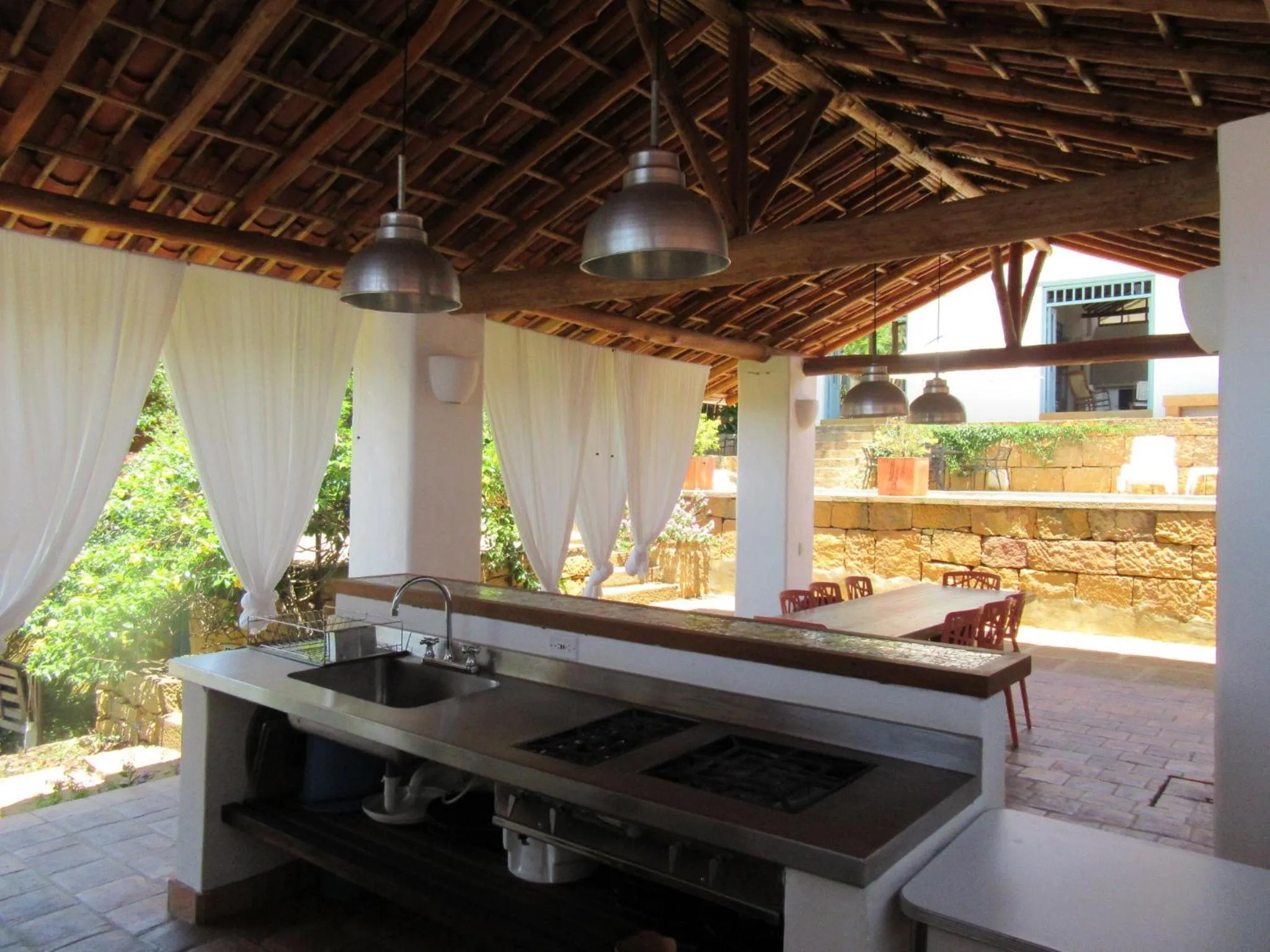 BBQ facilities in Casa Barichara Boutique