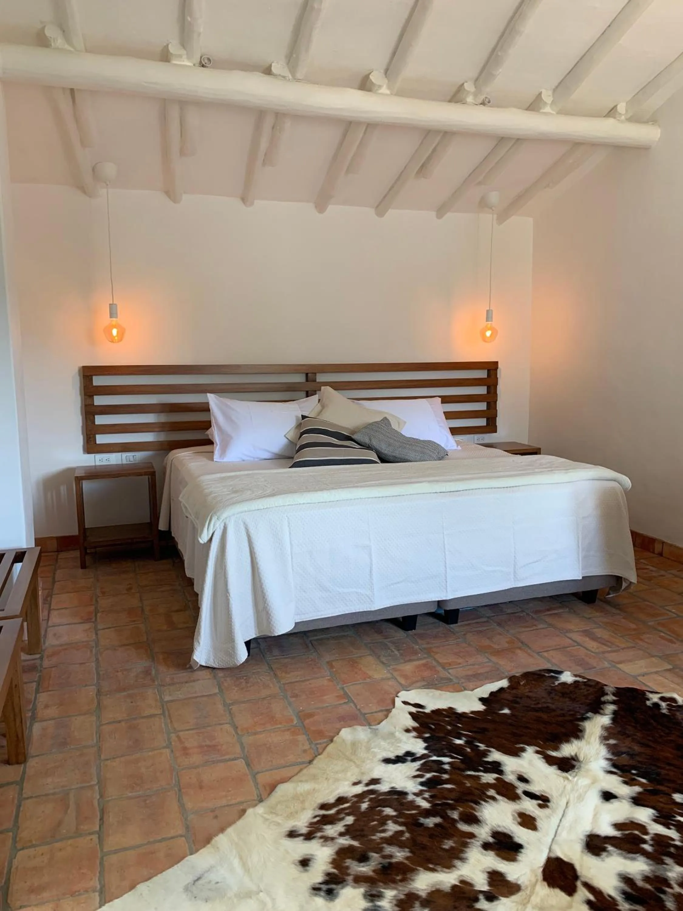 Bed in Casa Barichara Boutique