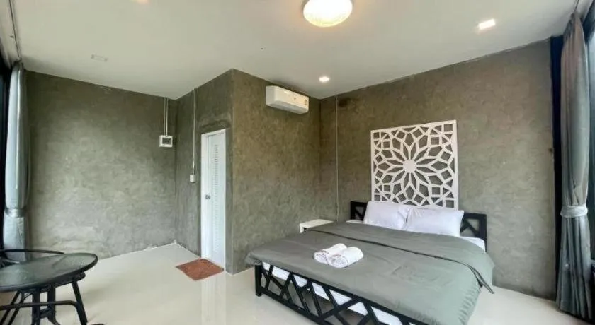 Bed in KK Riverside Resort