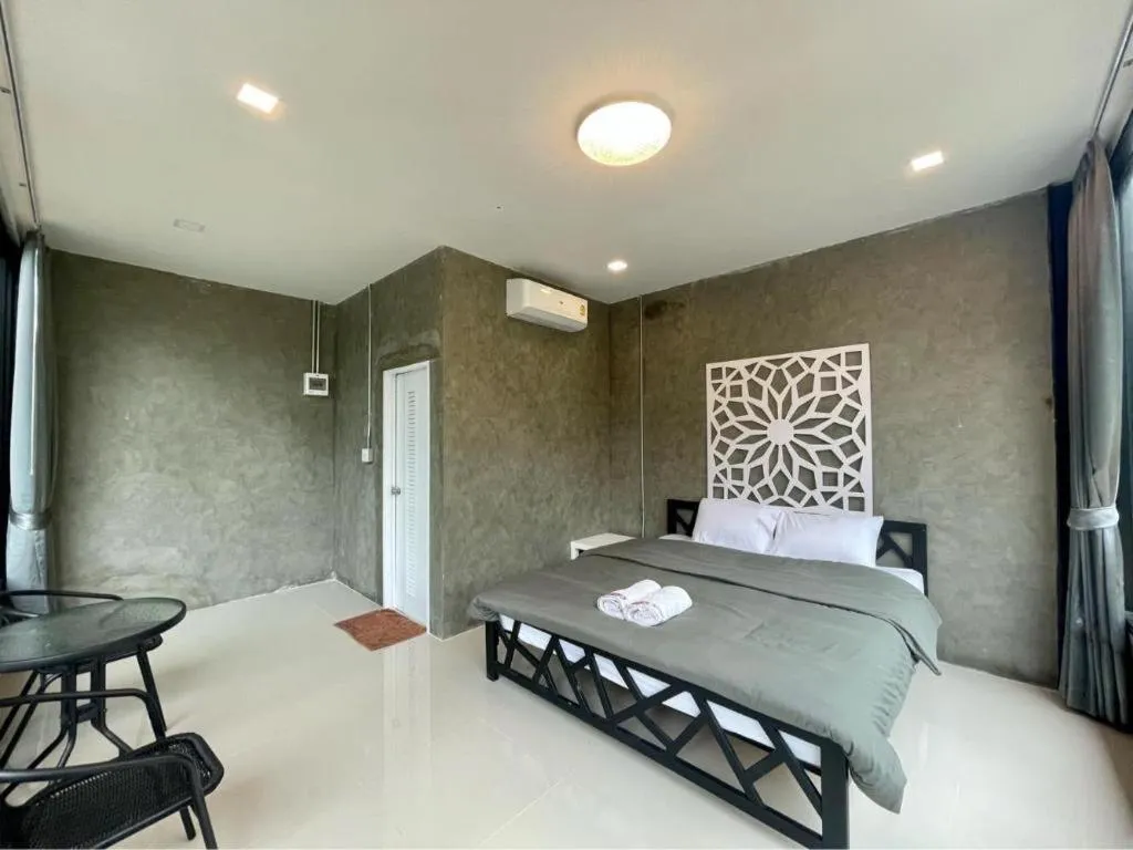 Bed in KK Riverside Resort