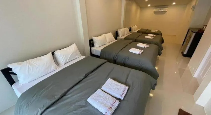 Bed in KK Riverside Resort