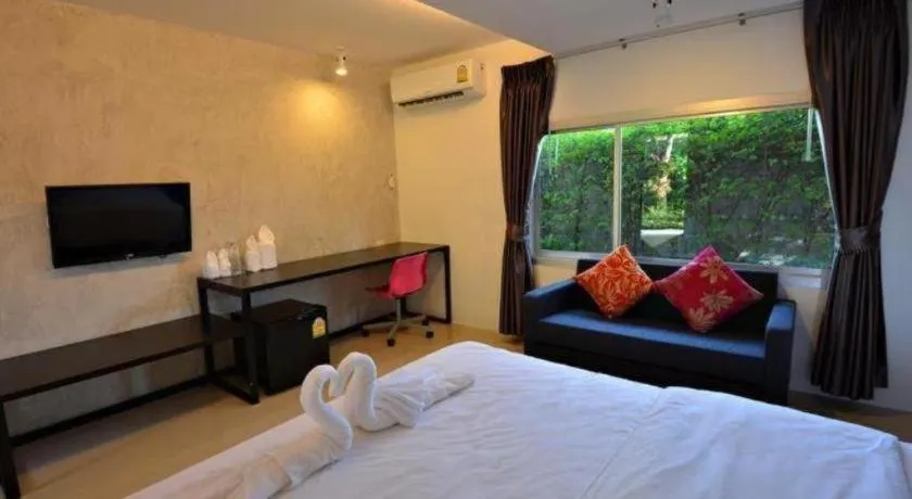 Bed in Sabye D Resort at Surat