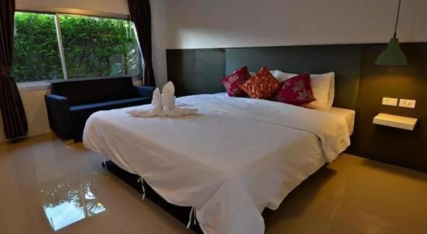 Bed in Sabye D Resort at Surat