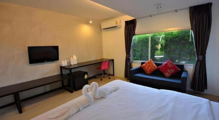 Bed in Sabye D Resort at Surat