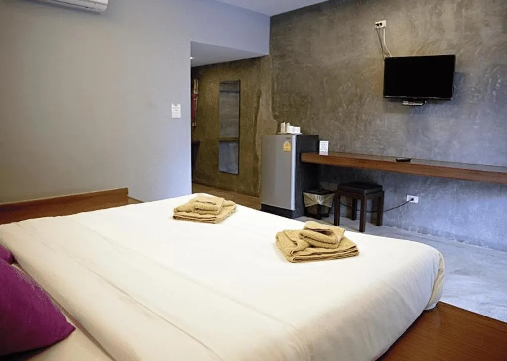 Bed in Kanvela Resort