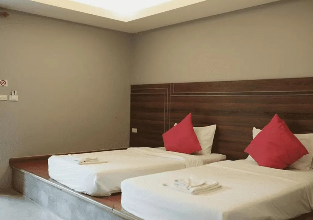 Bed in Kanvela Resort