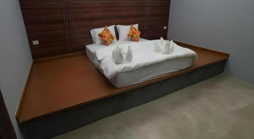 Bed in Kanvela Resort