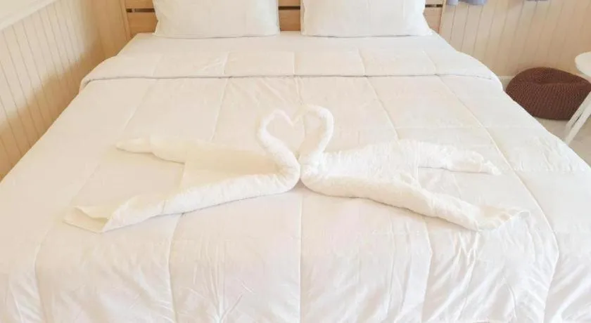 Bed in Castle House Resort