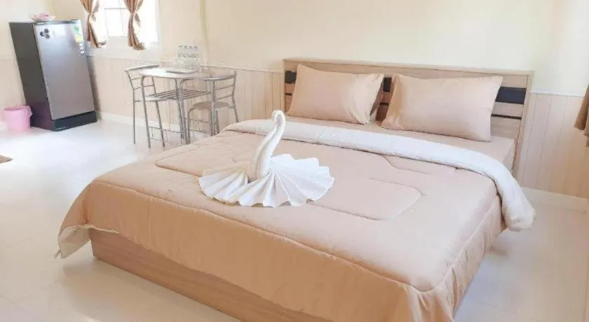 Bed in Castle House Resort