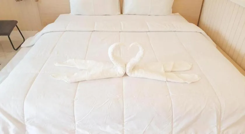 Bed in Castle House Resort