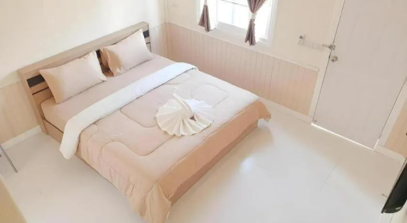 Bed in Castle House Resort