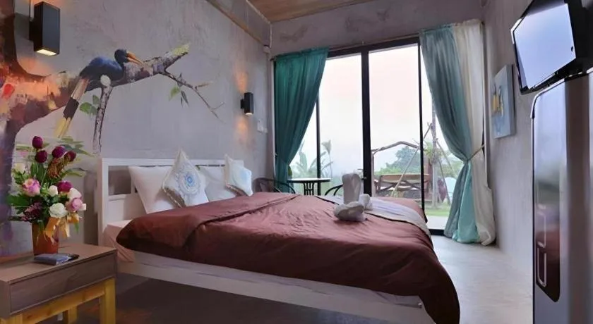 Bed in Hor Nok Hook Ta To Resort