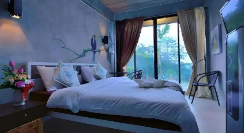 Bed in Hor Nok Hook Ta To Resort