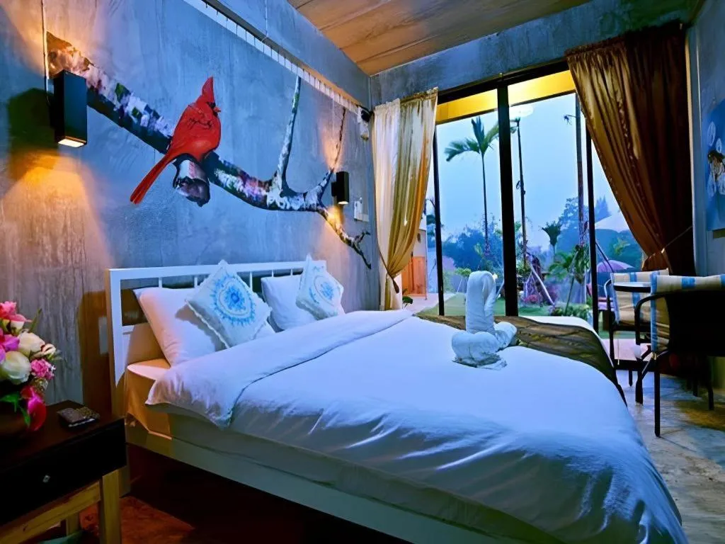 Bed in Hor Nok Hook Ta To Resort