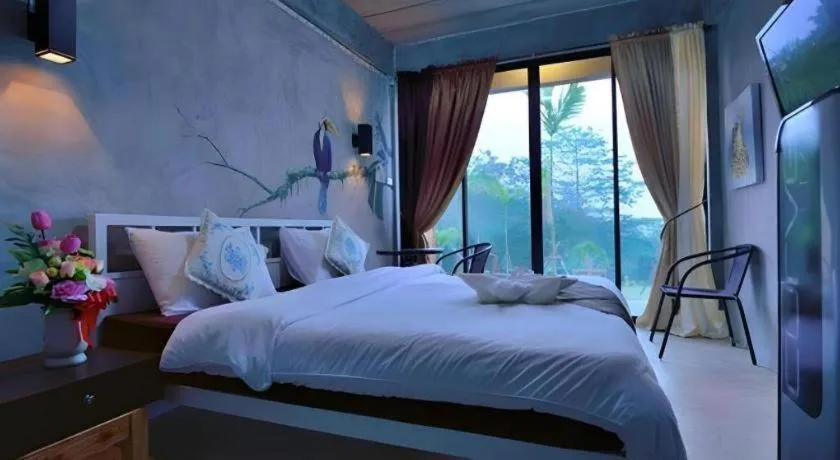 Bed in Hor Nok Hook Ta To Resort