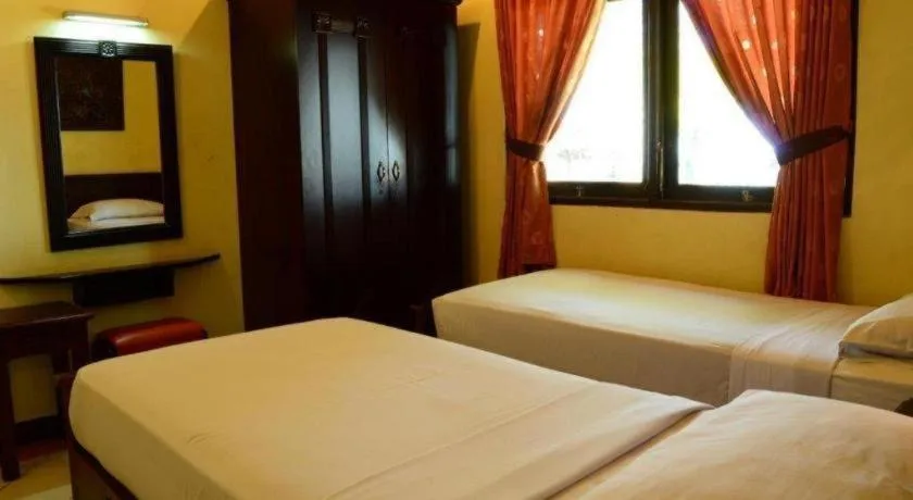 Bed in Nuansa Bali Hotel Anyer