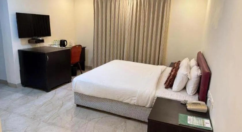 Bed in Pragati Green Meadows and Resort