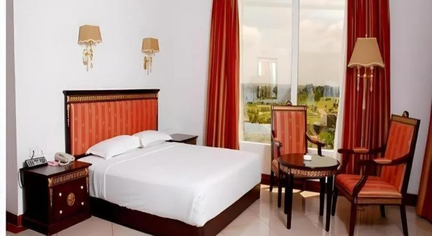 Bed in Pragati Green Meadows and Resort