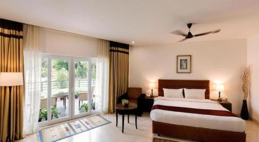 Bed in Pragati Green Meadows and Resort