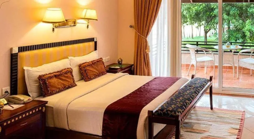 Bed in Pragati Green Meadows and Resort