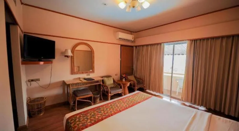 Bed in Haad Kaew Resort Songkhla