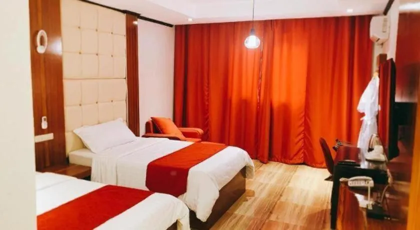 Bed in STARVIEW HOTEL AND RESORT