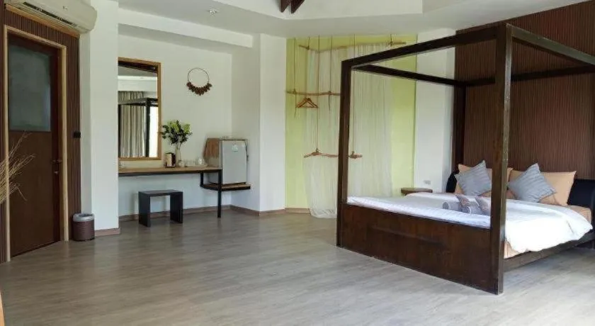 Bed in Dern Din Du Dao Resort