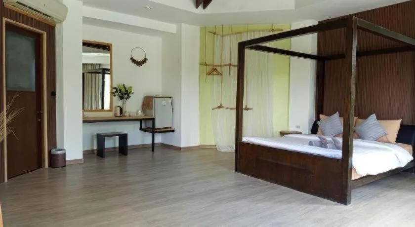 Bed in Dern Din Du Dao Resort