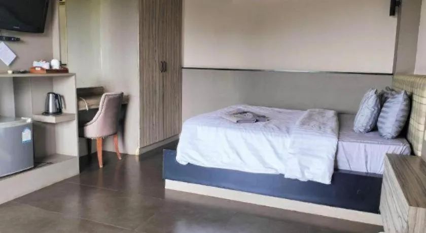 Bed in Dern Din Du Dao Resort