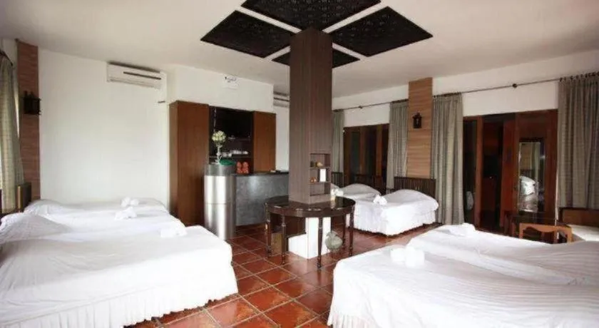 Bed in Dern Din Du Dao Resort
