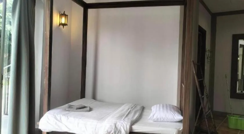 Bed in Dern Din Du Dao Resort