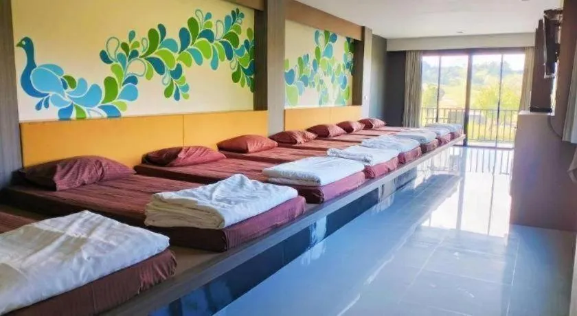 Bed in Dern Din Du Dao Resort