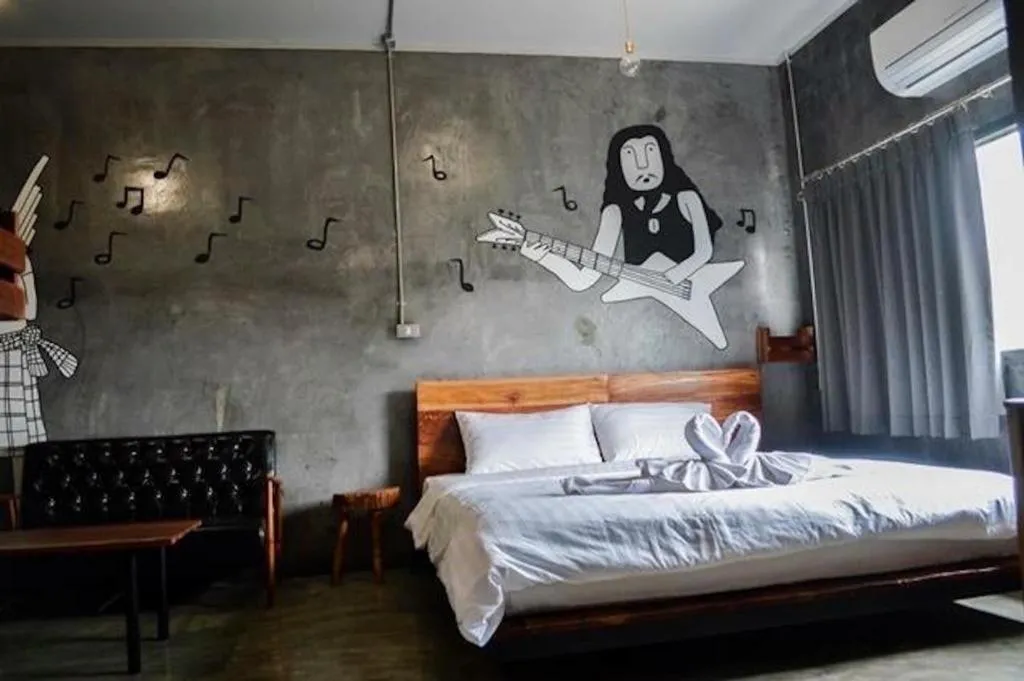 Bed in Na Na Hani Hotel