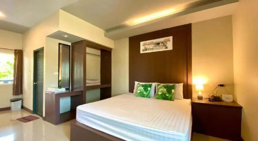 Bed in Green forest resort