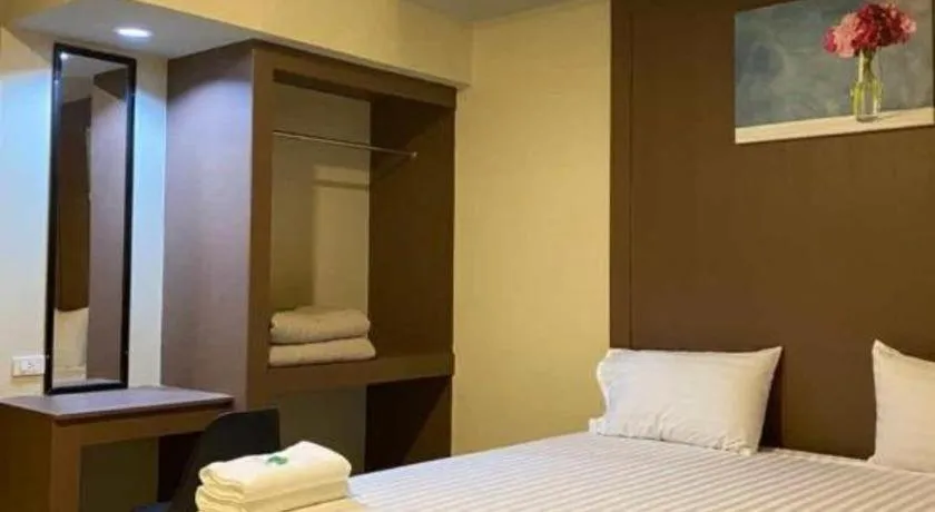 Bed in Green forest resort