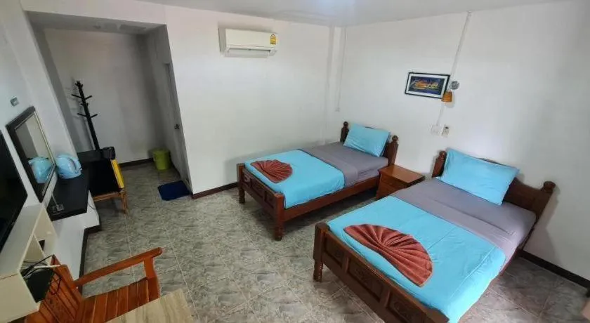 Bed in Khemthong Resort 9