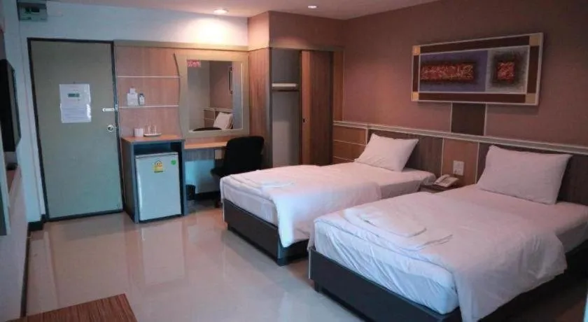 Bed in Phetlada Pavilion & Resort