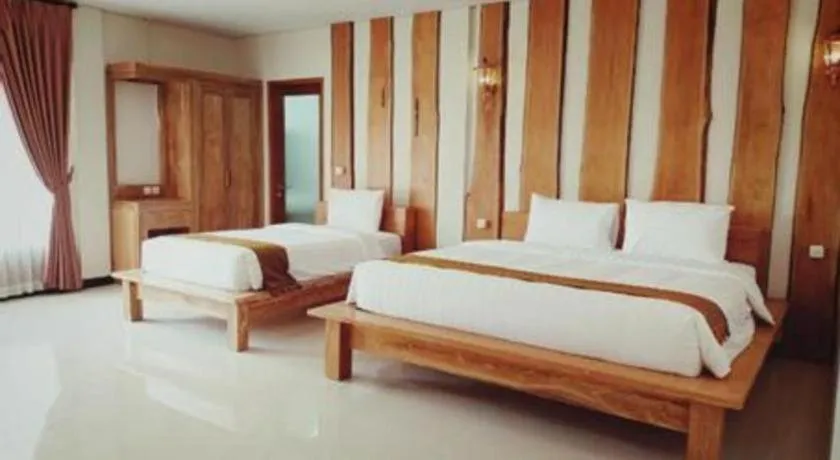 Bed in ONO JOGLO RESORT AND CONVENTION JEPARA