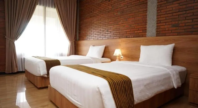 Bed in ONO JOGLO RESORT AND CONVENTION JEPARA