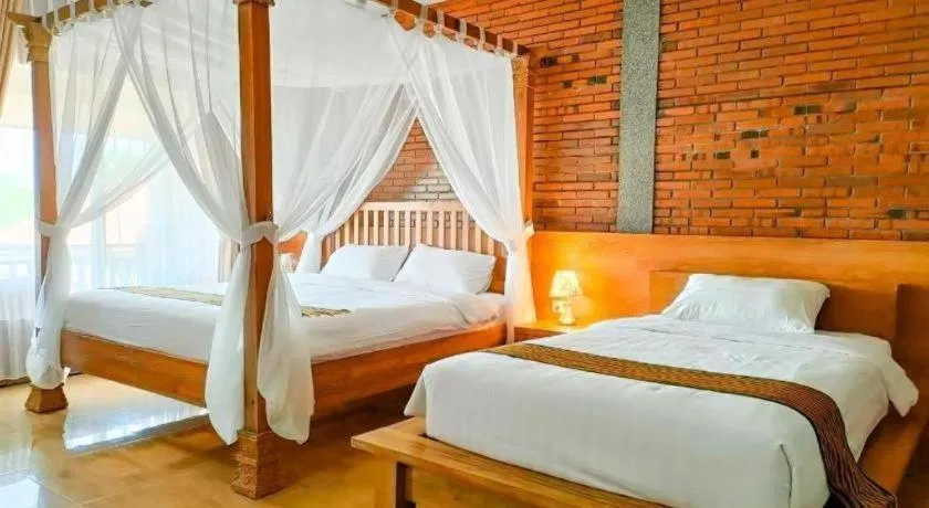Bed in ONO JOGLO RESORT AND CONVENTION JEPARA