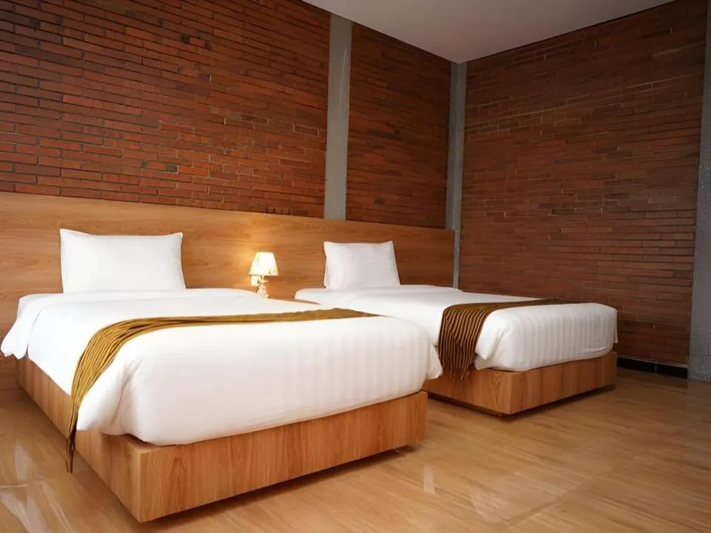Bed in ONO JOGLO RESORT AND CONVENTION JEPARA