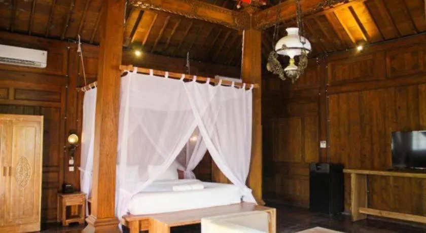 Bed in ONO JOGLO RESORT AND CONVENTION JEPARA