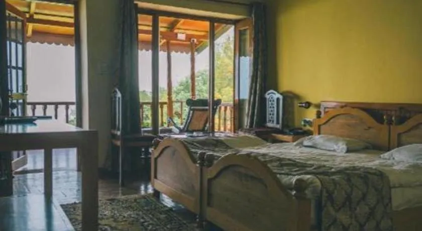 Bed in Chevron Mountain Villa