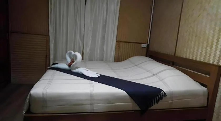 Bed in Bambooya Resort